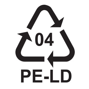 พลาสติกรีไซเคิล เบอร์ 4 LDPE หรือ Low Density Polyethylene